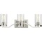 Progress Lighting Lassiter Collection Brushed Nickel Three-Light Bath P300258-009 - alternate 3